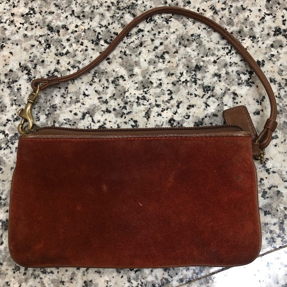 Coach suede wristlet - Picture 2 of 6